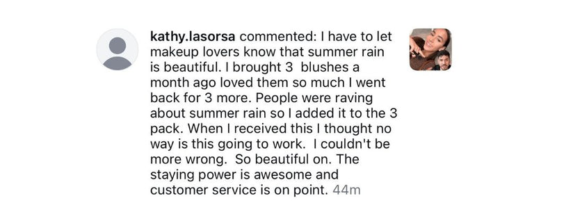 Customer review